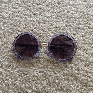 BOGO new crystal purple oversized round